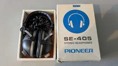 Vintage Pioneer Headphones., View more