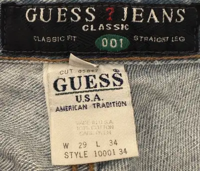 [Vintage] GUESS 80s/90s Made in USA Jeans - 29x34, View more