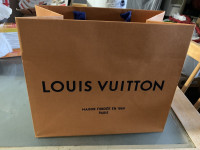 Collectible Authentic LV  Louis Vuitton small gift bag 10”$22