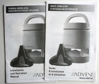 Wireless Speaker - Advent AW814C - Indoor/Outdoor - AC / Battery
