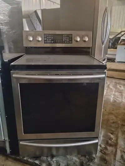 Samsung Stainless Steel Smooth Top Electric Stove / Range, View more