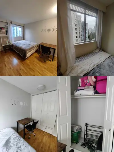 West End Furnished Room – Downtown Vancouver, April 1, Female Only – $1200 Quiet & central, close to...