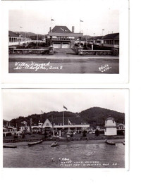 2 cartes postales photo de St.Adolphe d'Howard , Qué.