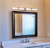 Designers light for bathroom - Fountain 4-Light Bathroom Vanity