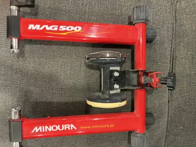 Minoura Mag 500 Indoor Stationary Trainer Foldable Cycle Trainer, View more