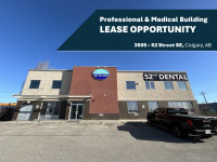 Professional & Medical Building LEASE OPPORTUNITY in SE Calgary