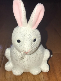 Plush Bunny Rabbit BUNNY GO-GO Vibrating moving pull-toy 5" Ganz