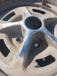 Mopar Ford 14 X 6 chrome magnum styled steel wheel