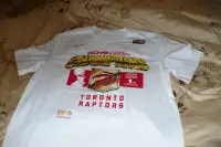 raptors championship t-shirts M/L