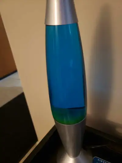 Looking to sell this lava lamp makes cool designs can run for about 5-6 hours before it will get to...