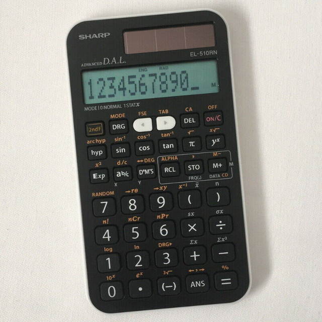 York-U approved Calculator-Sharp EL-510RN (Calculator) in General Electronics in City of Toronto