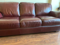 Leather sofa by Natuzzi