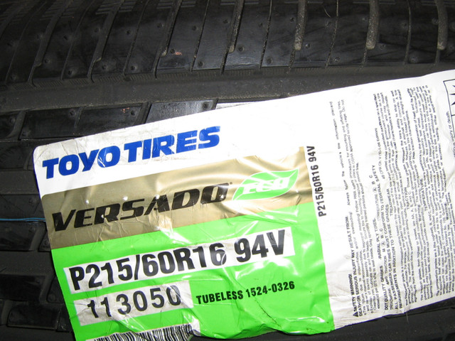 TOYO VERSADO ALL SEASON TIRES in Tires & Rims in Mississauga / Peel Region - Image 2