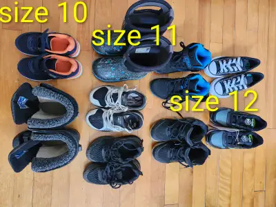 Chaussures enfant tailles 10-11-12 / Kids shoes sizes 10-11-12, View more