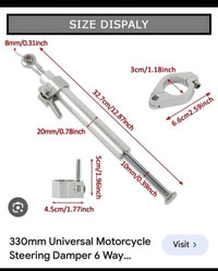 Motorcycle steering damper - new - see pictures (ATO)