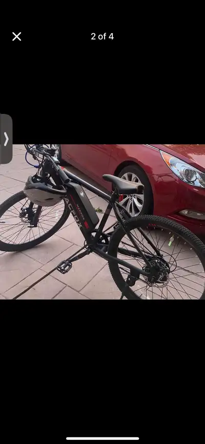 Got this electric detachable Bike few months ago only its All in perfect condition including helmet...
