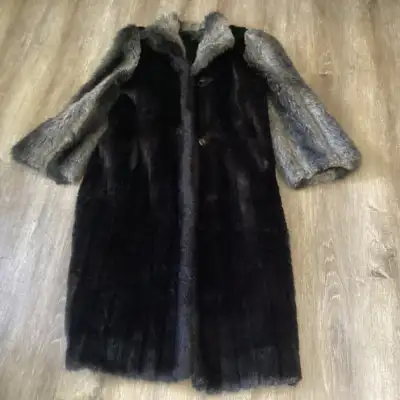 Stunning Full length faux fur coat, View more
