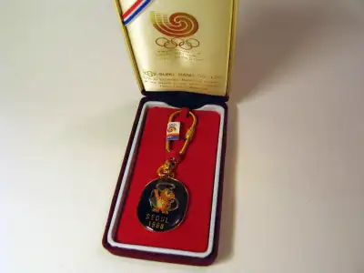 1988 Seoul Olympics Presentation Key Holder, View more