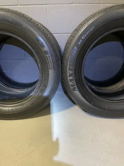 Set4️⃣. 205/60R15 91H GT Radial Maxtour. Made In Indonesia. FIRM $120: Four Used All Seasons Tires....