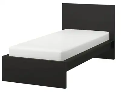 ikea twin bed malm + slats, View more