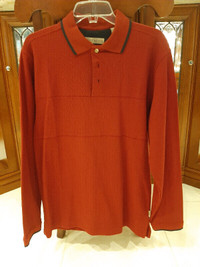 Chemise Rouge, manches longues/Red Shirt, long sleeves: P/S