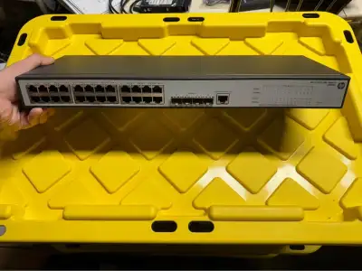 HP 1910 JE006A 24G Network Switch, View more