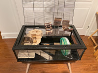 Cage à hamster et accessoires / hamster cage and accessories