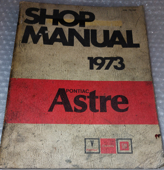 1973 ASTRE Shop Manual in Other in Kingston