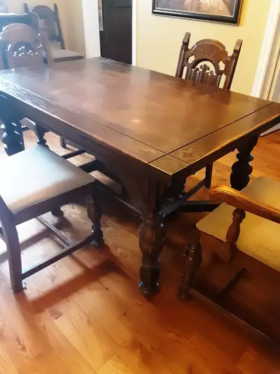 Antique Dining Room Set, View more
