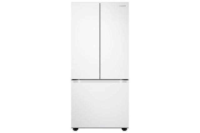 Fridge - Samsung 30 "  22.1 cu.ft French Door RF22A4111WW White in Refrigerators in Mississauga / Peel Region - Image 2
