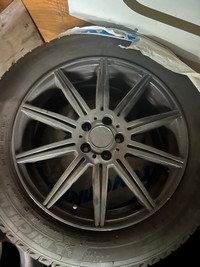 Mercedes ML 350 winter tires and rims 