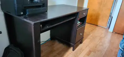 Bureau de travail 47x24x37 avec 2 tirrois