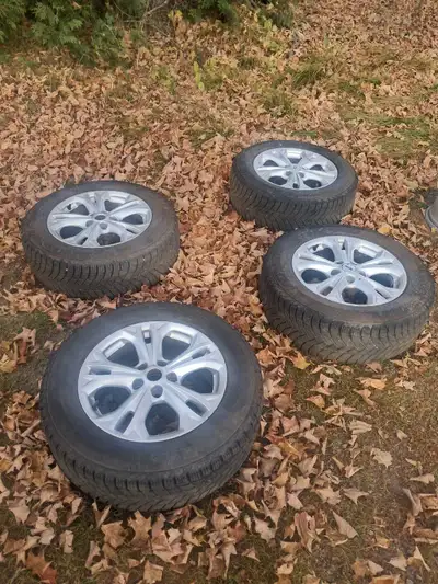 Selling a set of four Michelin X-Ice Snow SUV tires. 225 65r 17. On Ford rims bolt pattern 5x114.3 6...
