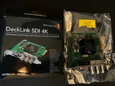 BlackMagic DeckLink SDI 4K (6G), View more