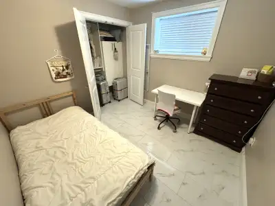 Hello, we will have a private bedroom with its own bathroom available starting July 1st in a 5-bedro...