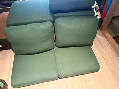New set of cushions, green color, 7 pcs=, View more