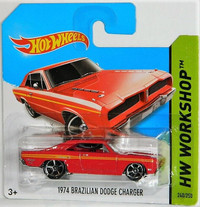 Hot Wheels 1/64 '74 Brazilian Dodge Charger Diecast