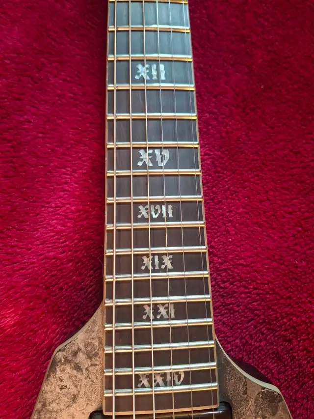 Schecter V-1 Juan of the Dead signature model in Guitars in London - Image 5