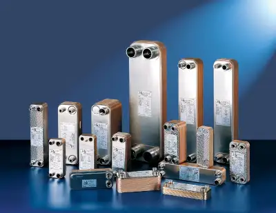 Flat Plate Brazed Heat exchanger, Échangeurs de chaleur à plaque, View more