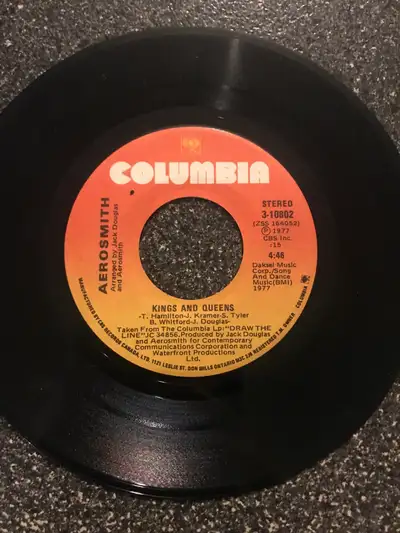 Aerosmith Kings and Queens 45, View more