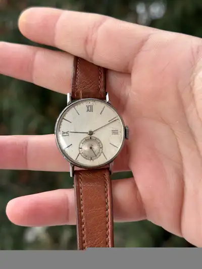 Vintage 1940’s Movado Watch 32mm, View more