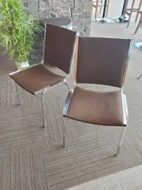 FREE - Two brown chairs
