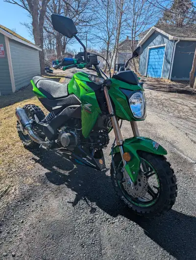 Excellent shape...stretched 7 inches and lowered 2.5 inches. Awesome bike with very low mileage. I h...