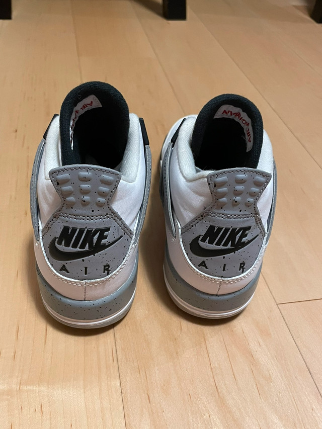 Authentic Jordan 4 IV Cement size 4.5Y good condition in Kids & Youth in City of Toronto - Image 3