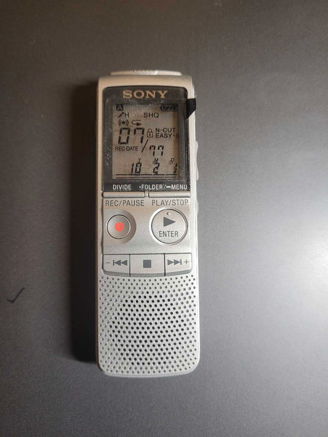 Sony sound voice recorder in General Electronics in City of Toronto