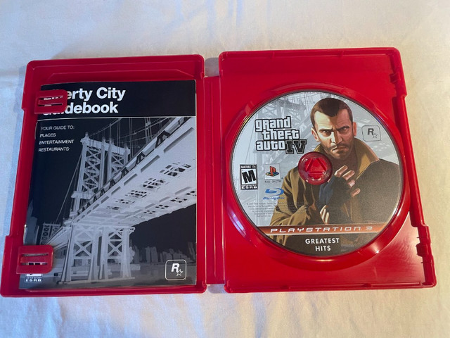 Grand Theft Auto IV 4 avec manuel, Playstation 3, PS3 - Parfait! dans Sony PlayStation 3  à Ville de Montréal - Image 4