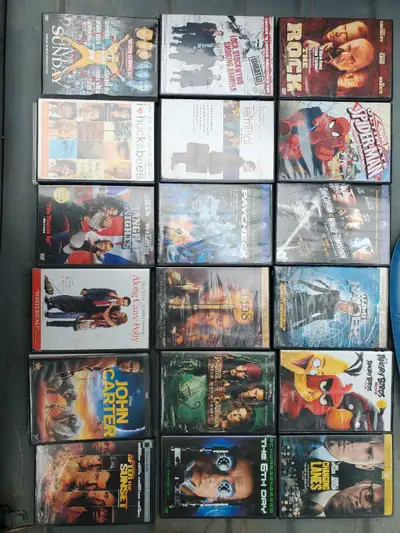 18 various dvd's, View more