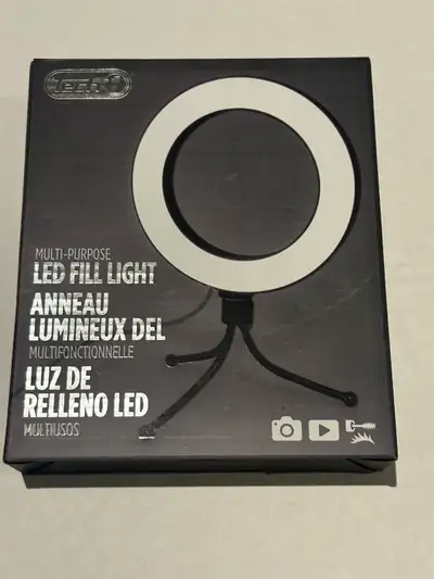 LED Ring Light.  New in box., View more