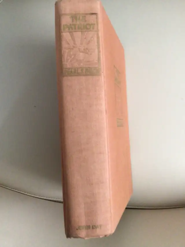 PEARL S BUCK, THE PATRIOT, 1939 1st Edition, very good in Fiction in Oshawa / Durham Region - Image 3