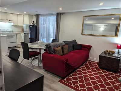 PRIVATE FURNISHED APARTMENT | PARKING + ALL UTILITIES INCLUDED North York – Steeles & Dufferin Avail...